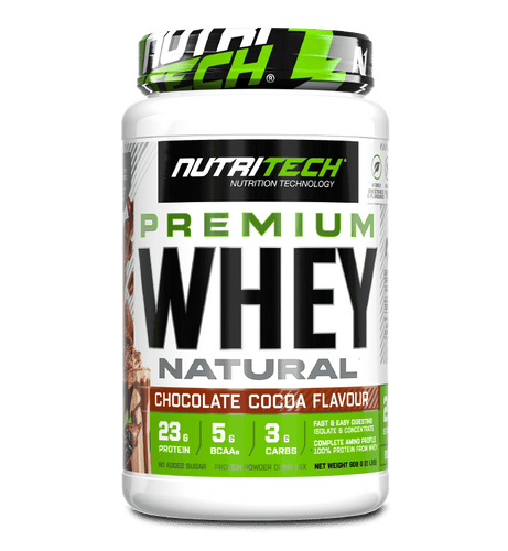 NUTRITECH Premium WHEY Protein Natural 2LBS