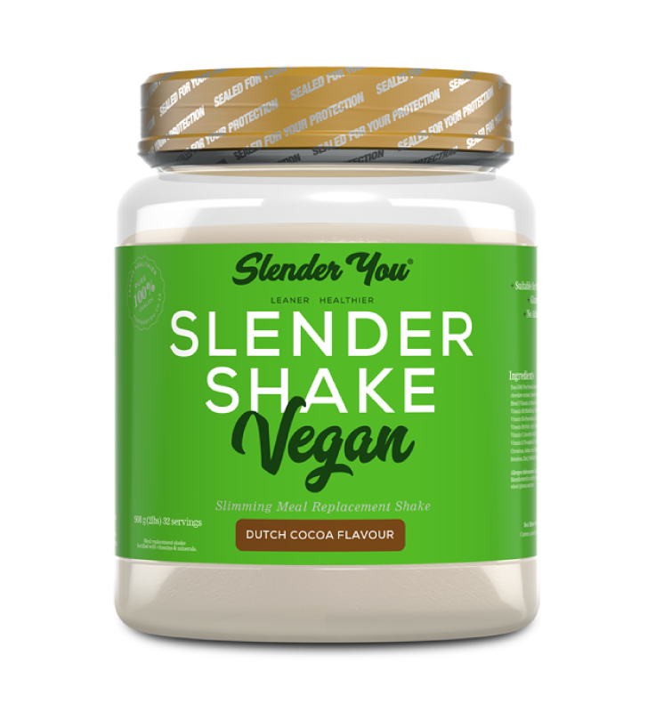 Slender You Vegan Slender Shake 908g Double Dutch Chocolate